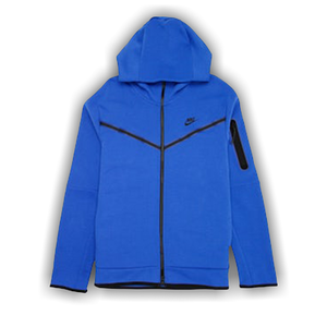 Nike Tech Full Zip Windrunner Hoodie 'Game Royal/Black'
