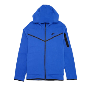 Nike Tech Full Zip Windrunner Hoodie 'Game Royal/Black'