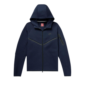 Nike Tech Full Zip Windrunner Hoodie 'Obsidian/Black'