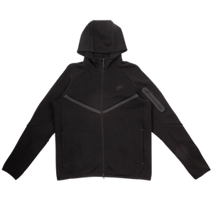 Nike Tech Full Zip Windrunner Hoodie 'Black/Black'