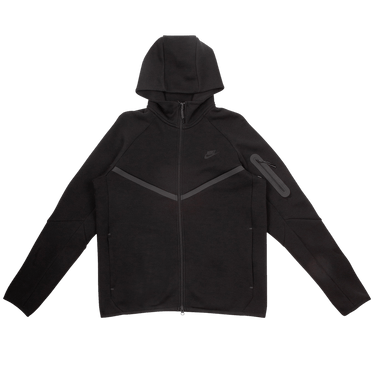 Nike Tech Full Zip Windrunner Hoodie 'Black/Black'
