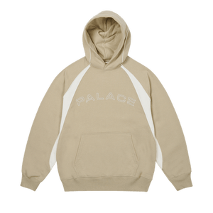 Palace Piped Panel Hood 'Stoney Grey'
