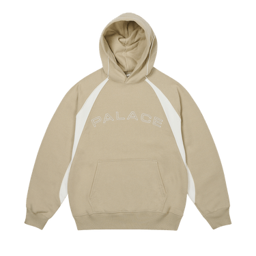 Palace Piped Panel Hood 'Stoney Grey'