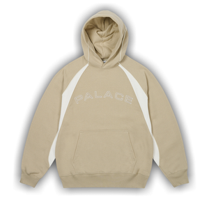 Palace Piped Panel Hood 'Stoney Grey'
