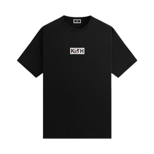 Kith For Peanuts Snoopy Classic Logo Tee 'Black'