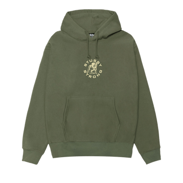 Stussy Strong Mac Hoodie 'Olive'