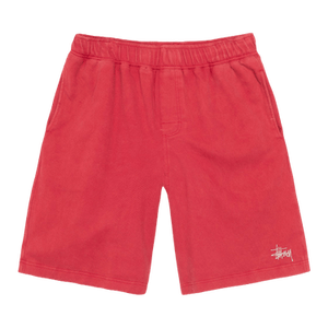 Stussy Double Layer Jersey Short 'Red'