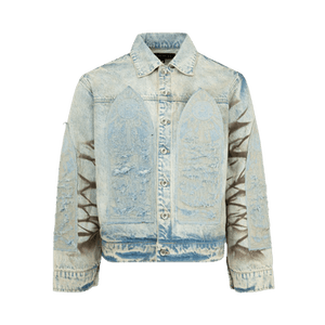 Who Decides War Mechanic Signature Trucker Jacket 'Denim'