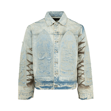 Who Decides War Mechanic Signature Trucker Jacket 'Denim'