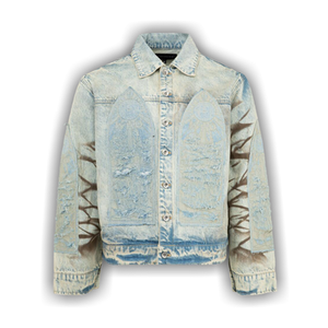 Who Decides War Mechanic Signature Trucker Jacket 'Denim'