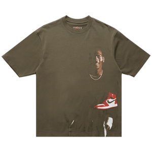 Air Jordan Crewneck T-Shirt 'Medium Olive'