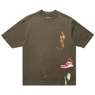 Air Jordan Crewneck T-Shirt 'Medium Olive'