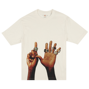 Air Jordan Flight MVP Rings T-Shirt 'Sail/Black'