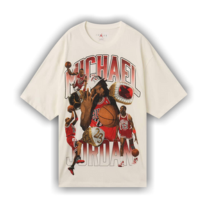 Air Jordan Flight Essentials Oversized T-Shirt 'Sail/Varsity Red'