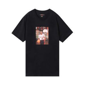 Air Jordan Photo T-Shirt 'Black/White'