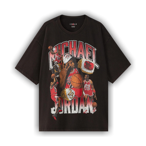 Air Jordan Flight Essentials Oversized T-Shirt 'Black/Varsity Red'