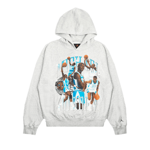 Air Jordan Jordan Flight Hoodie 'Grey Heather/Black'