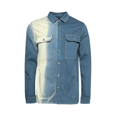 Rick Owens DRKSHDW Denim Outershirt 'Toothpaste Degrade'