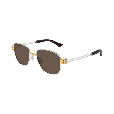 Bottega Veneta Square Sunglasses 'Brown/Havana'