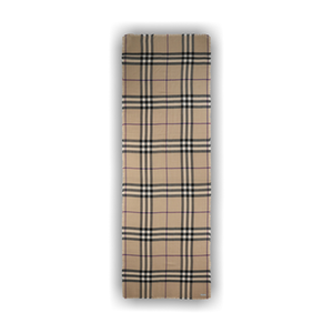 Burberry Large Check Gauze Scarf 'Sand/Lichen'