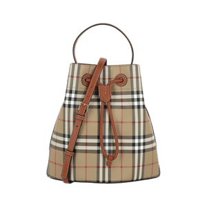Burberry Small TB Bucket Bag 'Vintage Check/Briar Brown'
