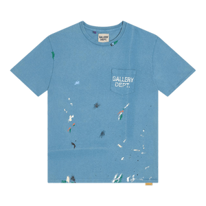 Gallery Dept. Vintage Logo Painted Tee 'Dusty Blue'