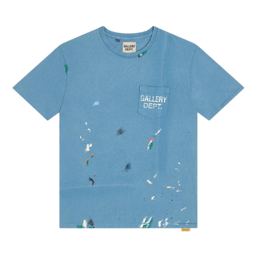 Gallery Dept. Vintage Logo Painted Tee 'Dusty Blue'