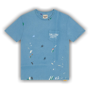 Gallery Dept. Vintage Logo Painted Tee 'Dusty Blue'