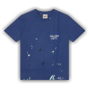 Gallery Dept. Vintage Logo Painted Tee 'Navy'