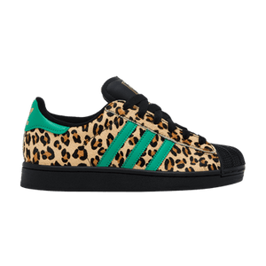 adidas Wmns Superstar 'Black Court Green Leopard'