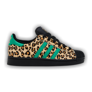adidas Wmns Superstar 'Black Court Green Leopard'