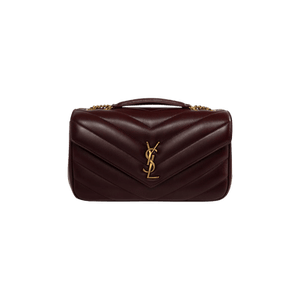 Saint Laurent Lambskin Envelope Bag 'Light Hot Wine'