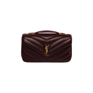 Saint Laurent Lambskin Envelope Bag 'Light Hot Wine'