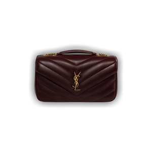 Saint Laurent Lambskin Envelope Bag 'Light Hot Wine'