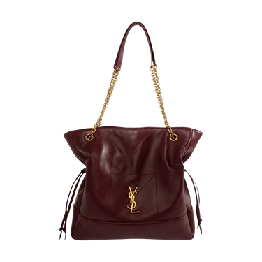 Saint Laurent Shopping Chain Bag 'New Dark Bordeaux'