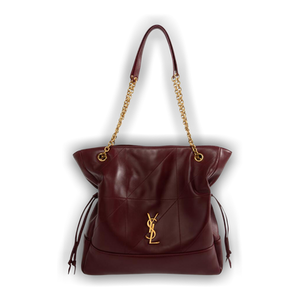 Saint Laurent Shopping Chain Bag 'New Dark Bordeaux'