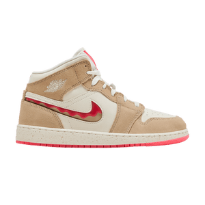 Air Jordan 1 Mid SE GS 'Peanut Butter & Jelly'