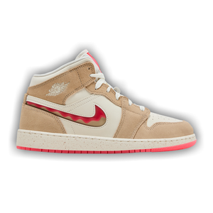 Air Jordan 1 Mid SE GS 'Peanut Butter & Jelly'