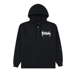 Pleasures Pond Zip Hoodie 'Black'