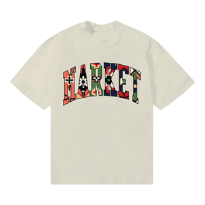 Market Floral Rug Arc T-Shirt 'Ecru'