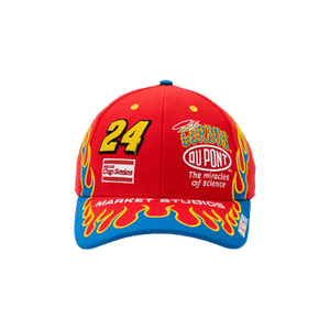 Market x NASCAR Legend Jeff Gordon 47 MVP Flames Cap 'Tourch Red'