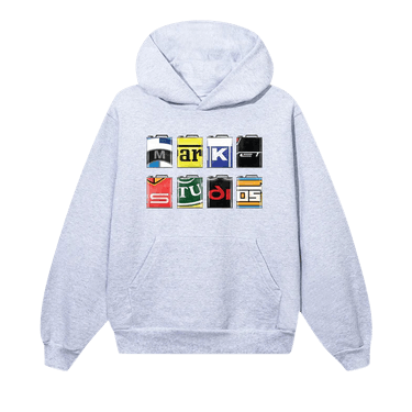 Market Oil Can Hoodie 'Ash Grey'