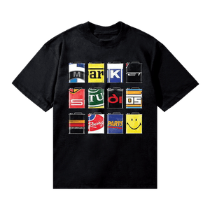 Market Smiley Oil Can T-Shirt 'Black'