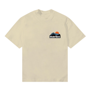 Market On The Horizon Tee 'Ecru'