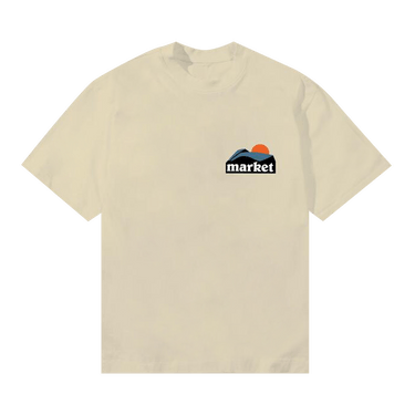 Market On The Horizon Tee 'Ecru'