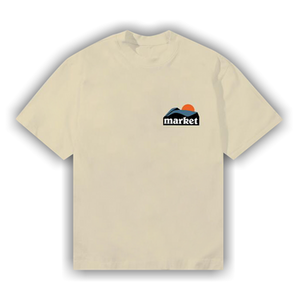Market On The Horizon Tee 'Ecru'