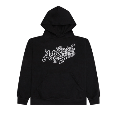 Anti Social Social Club Script Club Hoodie 'Black'