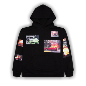 Anti Social Social Club Totaled Hoodie 'Black'