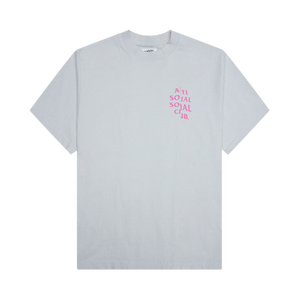 Anti Social Social Club Sliced Mind Games Tee 'Grey'