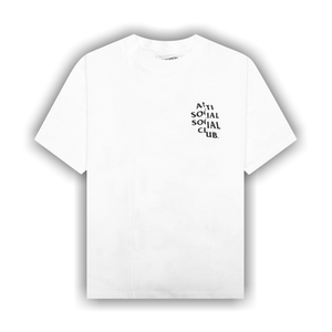 Anti Social Social Club Sliced Mind Games Tee 'White'